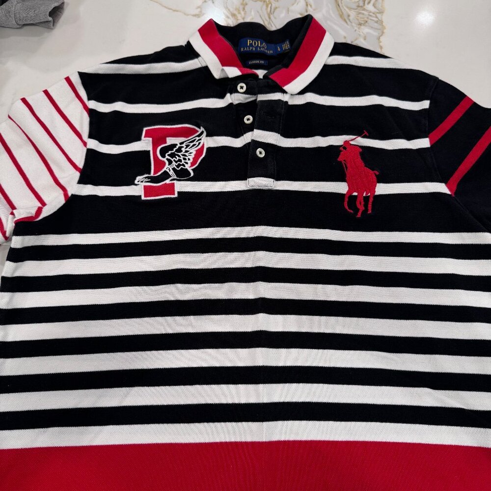 Mens Sz L P-Wing Ralph Lauren Polo Shirt